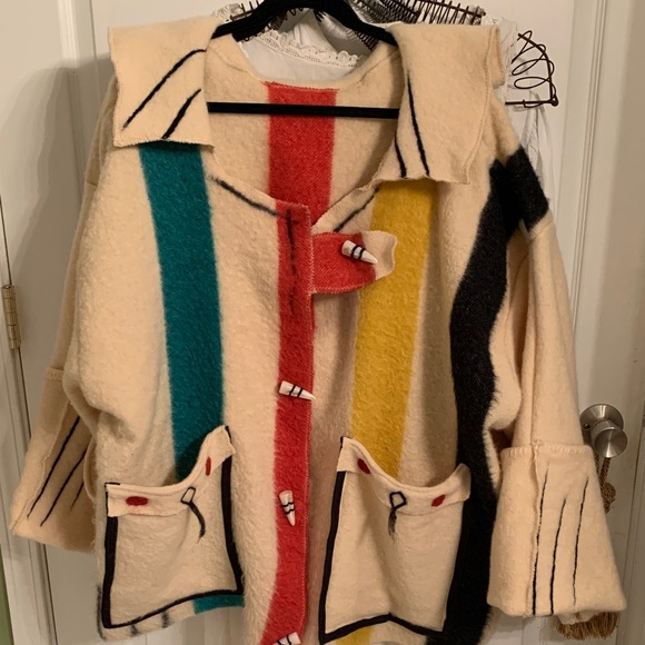 Hudson Bay blanket coat